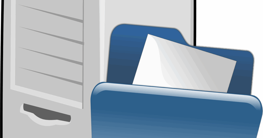 Free computer file network vector