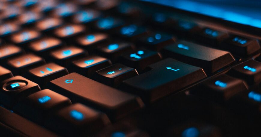 closeup photo of computer keyboard